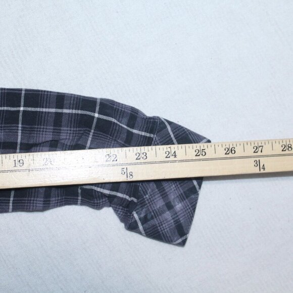 Rock 7 republic Purple Women Button Down Shirt Plaid Long Sleeve Size Small - Picture 3 of 7